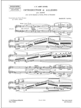Introduction et Allegro - RAVEL - Partition - Piano